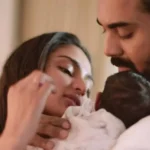 Athiya Shetty and her new born baby