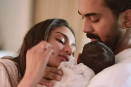 Athiya Shetty and her new born baby