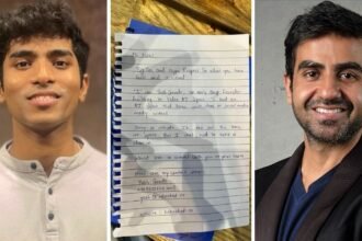 मुंबई के बांद्रा स्थित सुबको कैफ़े में स्टार्टअप संस्थापक यश गावड़े ने ज़ेरोधा के सह-संस्थापक निखिल कामथ को अपना स्टार्टअप आइडिया बताते हुए एक हस्तलिखित नोट दिया।