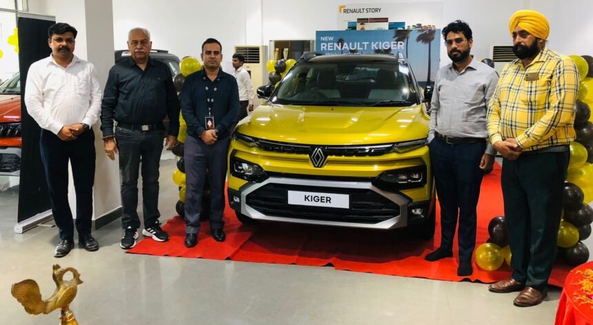 नई रेनो काइगर लॉन्चिंग एमजी चैरियट्स लखनऊ