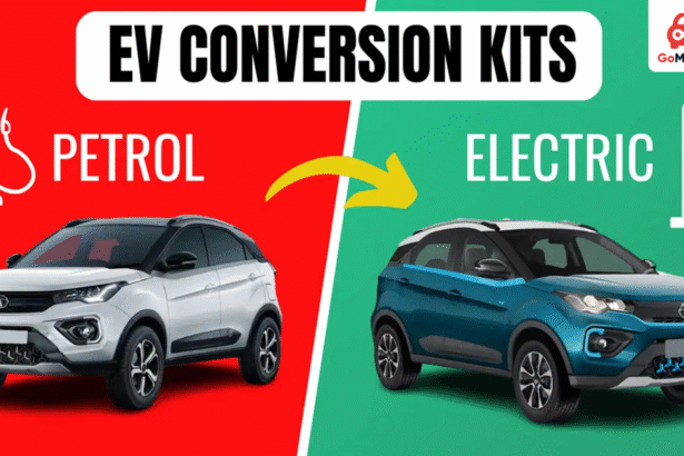 Rodex Automotive द्वारा पुरानी कार को 5 लाख में इलेक्ट्रिक कार में कन्वर्ट करते हुए तकनीशियन