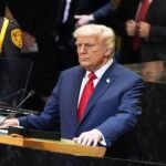 Donald Trump विदेशी फिल्मों पर 100% टैक्स लगाने का ऐलान करते हुए