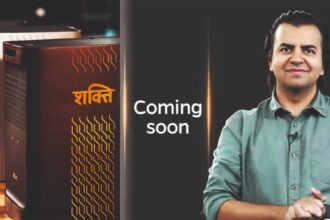 Bhavish Aggarwal launching Ola Shakti energy storage system, Ola’s first non-vehicle product in India.