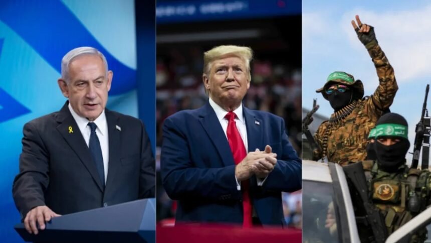 Gaza peace deal between Israel and Hamas announced by Donald Trump after two years of war