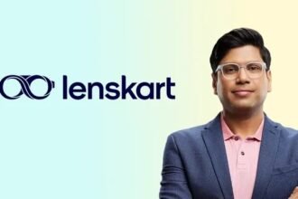 Lenskart UPI स्मार्ट ग्लासेस से डिजिटल पेमेंट करते यूजर