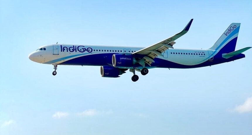 Indigo flight operations crisis at airport with passengers waiting due to cancellations