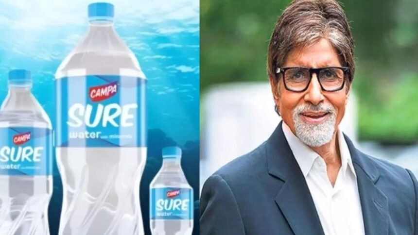 Amitabh Bachchan Campa Sure water brand ambassador with Reliance FMCG launch