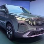 Skoda Kushaq 2026 facelift SUV with new LED headlights and modern design in India