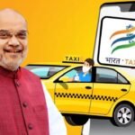 भारत टैक्सी ऐप लॉन्च करते हुए केंद्रीय गृह मंत्री अमित शाह, ड्राइवरों के लिए जीरो कमीशन कैब सेवा की शुरुआत