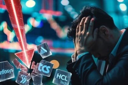 भारतीय शेयर बाजार में IT सेक्टर की गिरावट, निफ्टी 50 में IT वेटेज 26 साल के निचले स्तर पर