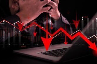 भारतीय IT शेयरों में गिरावट, Infosys TCS Wipro और Persistent Systems स्टॉक्स में गिरावट का ग्राफ