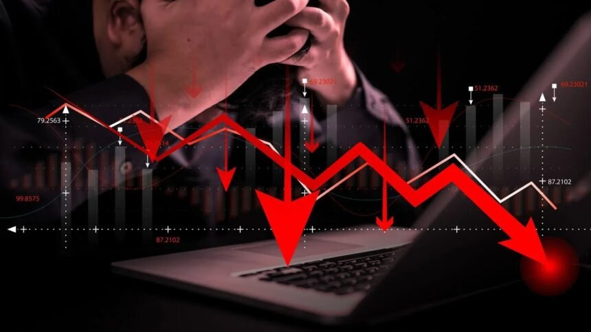 भारतीय IT शेयरों में गिरावट, Infosys TCS Wipro और Persistent Systems स्टॉक्स में गिरावट का ग्राफ