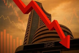 Stock Market Closing: आईटी शेयरों में बिकवाली से सेंसेक्स 557 अंक टूटा, निफ्टी फिसला