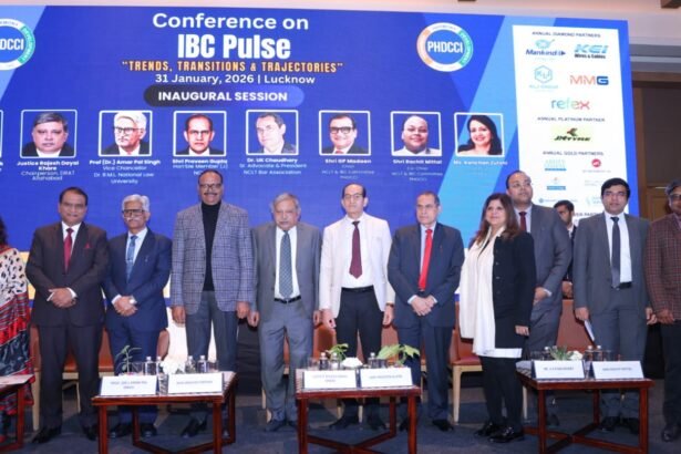 IBC Pulse Conference Lucknow 2026 highlighting need to strengthen NCLT for faster insolvency resolution in India