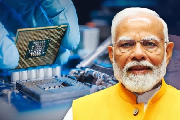 जेवर उत्तर प्रदेश में एचसीएल-फॉक्सकॉन सेमीकंडक्टर ओएसएटी प्लांट का शिलान्यास कार्यक्रम