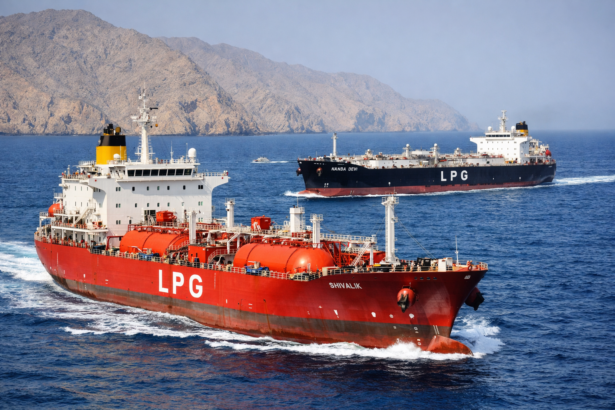 Strait of Hormuz से गुजरते LPG गैस टैंकर शिवालिक और नंदा देवी, भारत के लिए रसोई गैस आपूर्ति