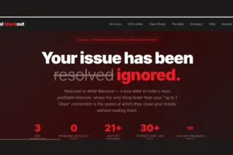 Airtel customer creates website to protest poor service and complaint issues
