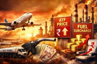 भारत में ATF महंगा होने से एयरलाइनों की लागत बढ़ी और हवाई किराए में बढ़ोतरी, जेट फ्यूल की बढ़ती कीमतों का विमानन उद्योग पर असर