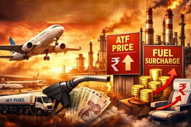 भारत में ATF महंगा होने से एयरलाइनों की लागत बढ़ी और हवाई किराए में बढ़ोतरी, जेट फ्यूल की बढ़ती कीमतों का विमानन उद्योग पर असर