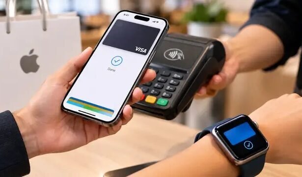 भारत में Apple Pay से iPhone और Apple Watch द्वारा कॉन्टैक्टलेस भुगतान