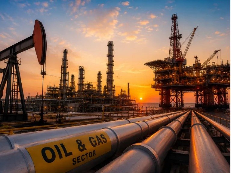 Indian oil and gas companies and stock market performance of IOC, BPCL, Reliance and ONGC