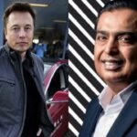 एलन मस्क और मुकेश अंबानी की तस्वीर, भारत में स्टारलिंक सैटेलाइट इंटरनेट सेवा की मंजूरी को लेकर विवाद
