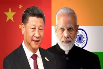 पूर्वी लद्दाख में भारत-चीन सीमा और वास्तविक नियंत्रण रेखा के पास हिमालयी क्षेत्र