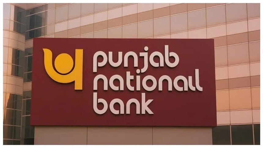 पंजाब नेशनल बैंक का लोगो और सितंबर 2026 तिमाही में 5,532 करोड़ रुपये के मुनाफे से जुड़ी खबर