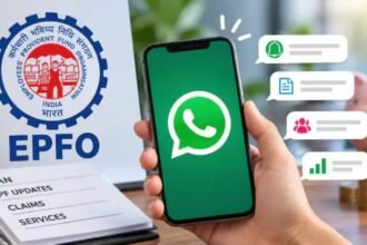 EPFO के WhatsApp चैनल पर PF, पेंशन और बीमा योजनाओं की जानकारी