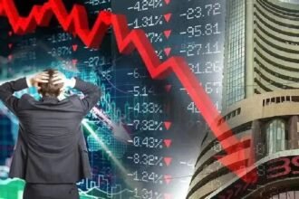 भारतीय शेयर बाजार में गिरावट, सेंसेक्स 1020 अंक टूटा और निवेशकों को 4.3 लाख करोड़ रुपये का नुकसान