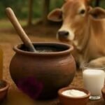 उत्तर प्रदेश में गोबर, गोमूत्र और अन्य गो-आधारित संसाधनों से बने पंचगव्य उत्पादों के प्रस्तावित आउटलेट की योजना।