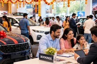 दिवाली 2026 से पहले कारों की बिक्री में तेजी, डीलर स्टॉक में कमी और मारुति सुजुकी व हुंडई की त्योहारी तैयारी