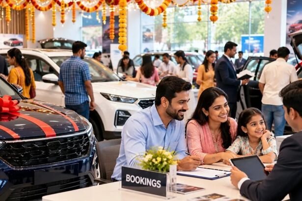 दिवाली 2026 से पहले कारों की बिक्री में तेजी, डीलर स्टॉक में कमी और मारुति सुजुकी व हुंडई की त्योहारी तैयारी