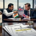 भारत-ब्रिटेन FTA के तहत स्कॉच व्हिस्की के थोक आयात पर 75 फीसदी रियायती टैरिफ को लेकर विवाद