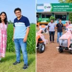 Balisto Agritech का इलेक्ट्रिक पावर टिलर, जो आधुनिक तकनीक से खेती के काम आसान बनाने के लिए तैयार किया गया है।